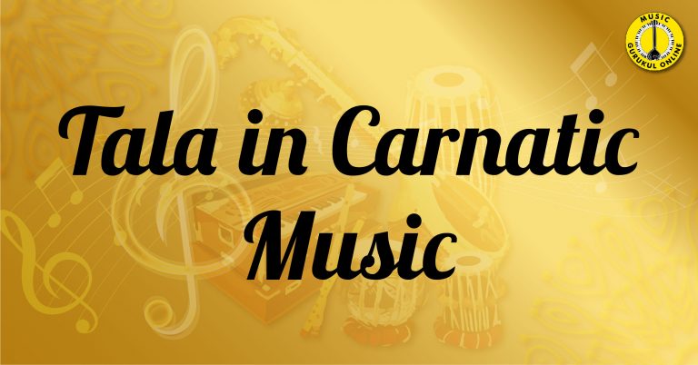 Tala in Carnatic Music