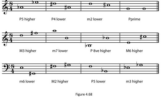 4.68 Solutions to Exercises in Chapter 4 (Understanding Basic Music Theory)