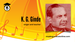 K. G. Ginde K. G. Ginde