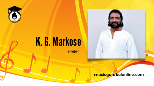 K. G. Markose K. G. Markose