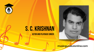 S. C. Krishnan S. C. Krishnan