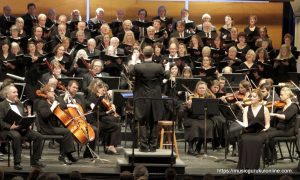 Western classical music 6 Western classical music Juneau Symphony Orchestra director Kyle Wiley Pickett leads the orchestra and the Juneau Bach Society Chorus in a performance of the Mozart Requiem Mass in D Minor K. 626 on Saturday, April 4, 2014 in the Juneau-Douglas High School auditorium. (AP Photo/Capital City Weekly, James Brooks)